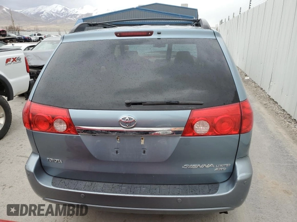 2008 Toyota Sienna XLE with VIN 5TDBK22C28S016344, listed as a Copart auction lot 49178795 with 157,983 mi miles and Clean Title. Bid and sale history available at carsss.com. Image 6.