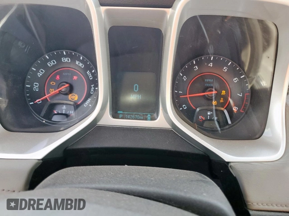 2013 Chevrolet Camaro LT with VIN 2G1FC1E31D9108870, listed as a Copart auction lot 61084435 with 142,670 mi miles and Salvage title. Bid and sale history available at DreamBid. Image 9.