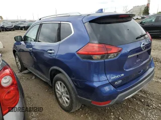 2017 Nissan Rogue SV with VIN KNMAT2MV5HP584962, listed as a Copart auction lot 54018135 with 161,143 mi miles and Clean Title. Bid and sale history available at carsss.com. Image 2.