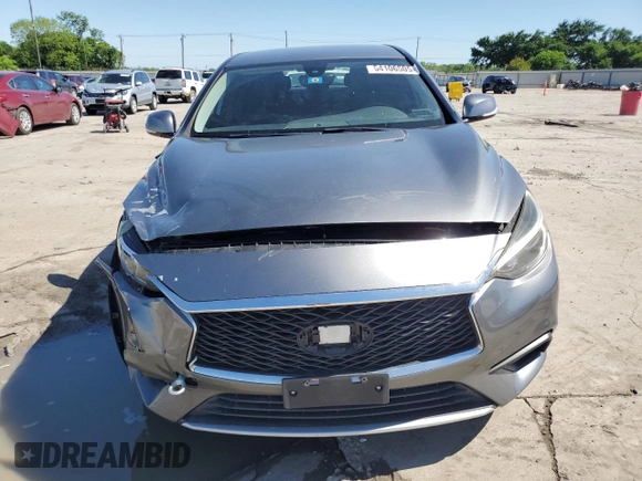 2018 Infiniti QX30 Pure with VIN SJKCH5CP4JA002337, listed as a Copart auction lot 54106505 with Not provided miles and Salvage title. Bid and sale history available at DreamBid. Image 5.