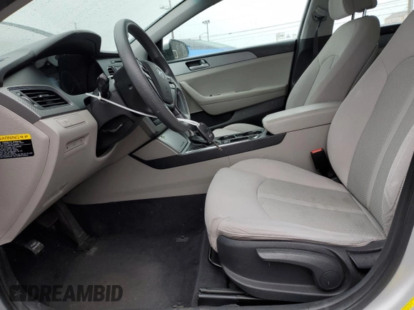 2017 Hyundai Sonata 2.4L with VIN 5NPE24AF2HH501576, listed as a Copart auction lot 49324005 with 163,048 mi miles and Salvage Title. Bid and sale history available at carsss.com. Image 7.