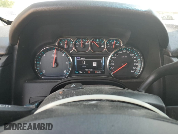2017 Chevrolet Tahoe LT with VIN 1GNSCBKC5HR248911, listed as a Copart auction lot 62055155 with 160,752 mi miles and Salvage title. Bid and sale history available at DreamBid. Image 9.