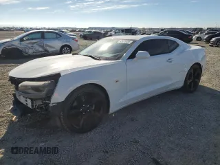 2018 Chevrolet Camaro 1LT with VIN 1G1FB1RS9J0120906, listed as a Copart auction lot 43470485 with 81,434 mi miles and Salvage Title. Bid and sale history available at carsss.com. Image 1.