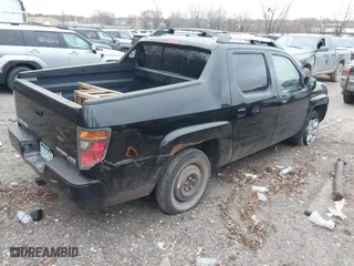 2007 Honda Ridgeline RTL w/Leather with VIN 2HJYK16527H510681, listed as a IAAI auction lot 40920924 with 1 mi miles. Bid and sale history available at carsss.com. Image 4.
