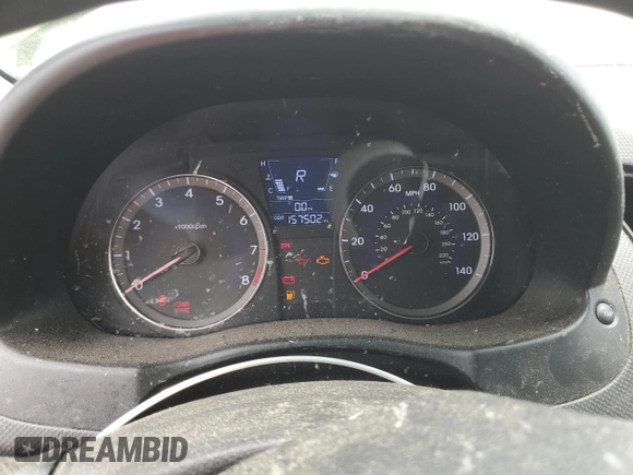 2013 Hyundai Accent GS with VIN KMHCT5AE6DU083617, listed as a Copart auction lot 58719915 with 157,502 mi miles and Clean title. Bid and sale history available at DreamBid. Image 9.