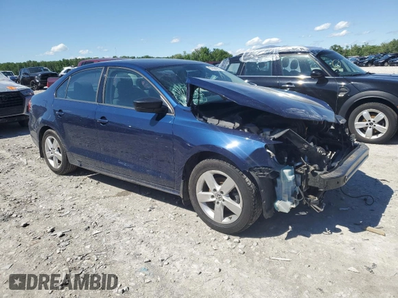 2013 Volkswagen Jetta S with VIN 3VW1K7AJ9DM399845, listed as a Copart auction lot 57864295 with 136,909 mi miles and Salvage title. Bid and sale history available at DreamBid. Image 4.