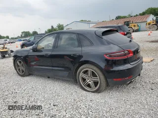 2015 Porsche Macan S with VIN WP1AB2A50FLB58798, listed as a Copart auction lot 59753495 with 173,577 mi miles and Salvage title. Bid and sale history available at DreamBid. Image 2.