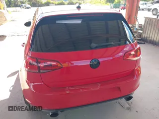2016 Volkswagen Golf GTI SE with VIN 3VW4T7AU2GM059834, listed as a IAAI auction lot 40418271 with 78,891 mi miles. Bid and sale history available at carsss.com. Image 6.
