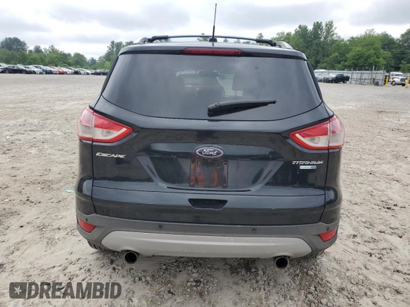 2013 Ford Escape Titanium with VIN 1FMCU9J90DUB42460, listed as a Copart auction lot 59846415 with 158,653 mi miles and Clean title. Bid and sale history available at DreamBid. Image 6.