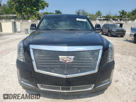 2018 Cadillac Escalade ESV Premium Luxury z VIN 1GYS3JKJ9JR167315, wystawiony jako Copart lot #57799685 z przebiegiem 84 708 mil mil oraz Szkoda całkowita • Salvage title. Historia ofert i sprzedaży dostępna na DreamBid. Obrazek 5.