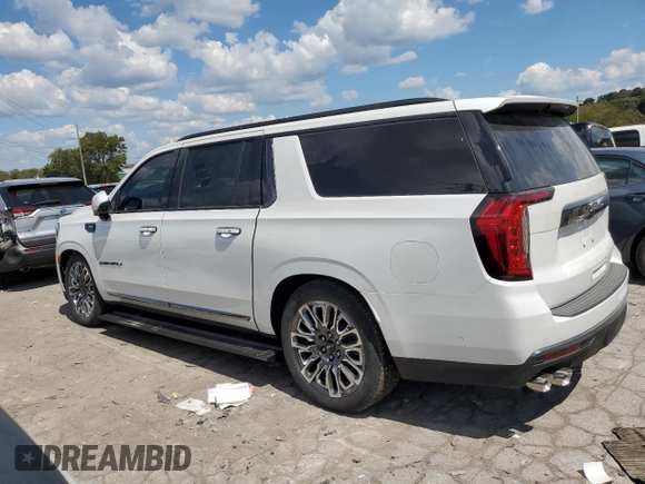 2023 GMC Yukon XL Denali Ultimate with VIN 1GKS2KKL7PR539098, listed as a Copart auction lot 66517064 with 1,309 mi miles and Salvage Title. Bid and sale history available at carsss.com. Image 2.