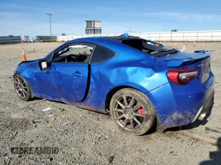 2017 Subaru BRZ Limited with VIN JF1ZCAC19H9603342, listed as a Copart auction lot 57273435 with 55,250 mi miles and Salvage title. Bid and sale history available at DreamBid. Image 2.