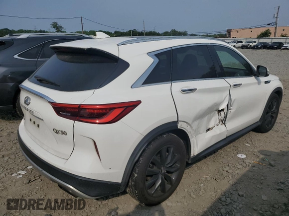 2019 Infiniti QX50 Luxe с VIN 3PCAJ5M39KF144654, выставлен на аукционе Copart как лот 60244845 с пробегом 132 057 миль миль и Списание • Salvage title. История ставок и продаж доступна на DreamBid. Изображение 3.