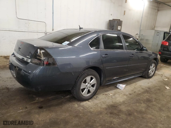 2010 Chevrolet Impala LT with VIN 2G1WB5EK6A1191093, listed as a Copart auction lot 48306335 with NaN miles and Salvage Title. Bid and sale history available at carsss.com. Image 3.