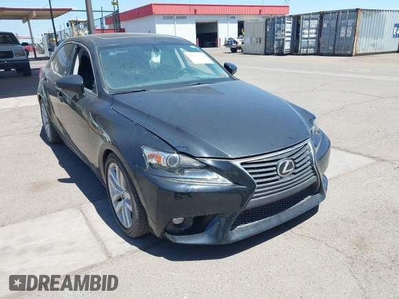 2014 Lexus IS 250 with VIN JTHBF1D22E5017576, listed as a IAAI auction lot 42131644 with 131,674 mi miles. Bid and sale history available at carsss.com. Image 6.