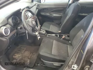 2024 Nissan Versa S with VIN 3N1CN8DV7RL919984, listed as a Copart auction lot 54871485 with 17,709 mi miles and Clean Title. Bid and sale history available at DreamBid. Image 7.