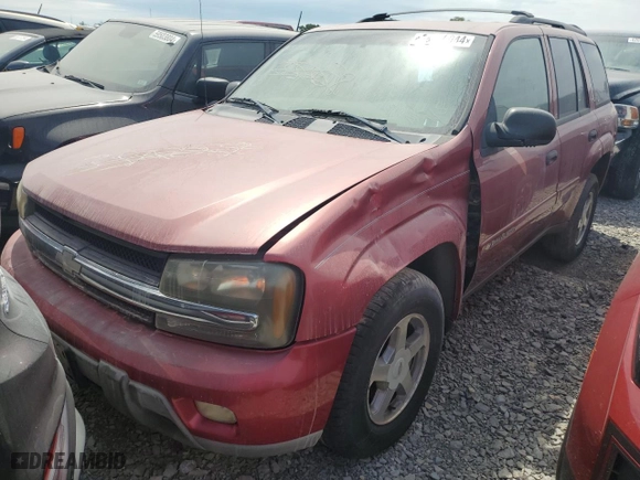 2003 Chevrolet TrailBlazer LS with VIN 1GNDT13SX32326206, listed as a Copart auction lot 66980044 with 208,476 mi miles and Non Repairable. Bid and sale history available at carsss.com. Image 2.