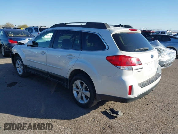 2014 Subaru Outback 2.5i Premium with VIN 4S4BRBCC7E3298502, listed as a IAAI auction lot 41502057 with 127,046 mi miles. Bid and sale history available at carsss.com. Image 3.
