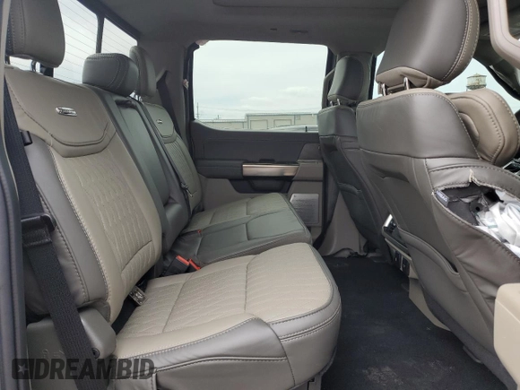 2024 Ford F-150 with VIN 1FTFW7LD8RFB79270, listed as a Copart auction lot 51674575 with 6,413 mi miles and Salvage title. Bid and sale history available at DreamBid. Image 10.