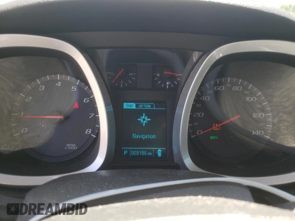 2015 Chevrolet Equinox LS with VIN 2GNALAEK2F1110872, listed as a Copart auction lot 53305095 with 69,186 mi miles and Salvage Title. Bid and sale history available at DreamBid. Image 9.