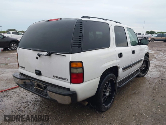 2005 Chevrolet Tahoe LS with VIN 1GNEC13V85R130838, listed as a IAAI auction lot 42408116 with Not provided miles and . Bid and sale history available at DreamBid. Image 4.