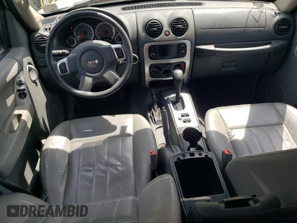 2006 Jeep Liberty Limited with VIN 1J4GL58K26W169185, listed as a Copart auction lot 55209035 with 123,186 mi miles and Salvage Title. Bid and sale history available at carsss.com. Image 8.