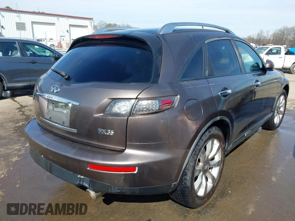 2006 Infiniti FX with VIN JNRAS08W76X208870, listed as a IAAI auction lot 41609883 with 93,303 mi miles and . Bid and sale history available at DreamBid. Image 4.