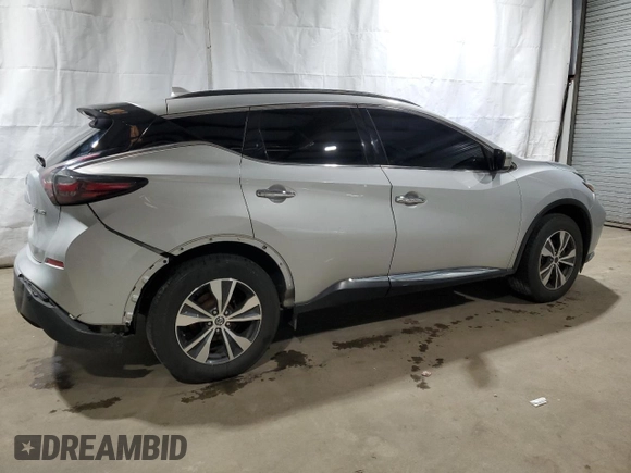 2020 Nissan Murano SV with VIN 5N1AZ2BS2LN131941, listed as a Copart auction lot 46855315 with 104,698 mi miles and Clean Title. Bid and sale history available at DreamBid. Image 3.