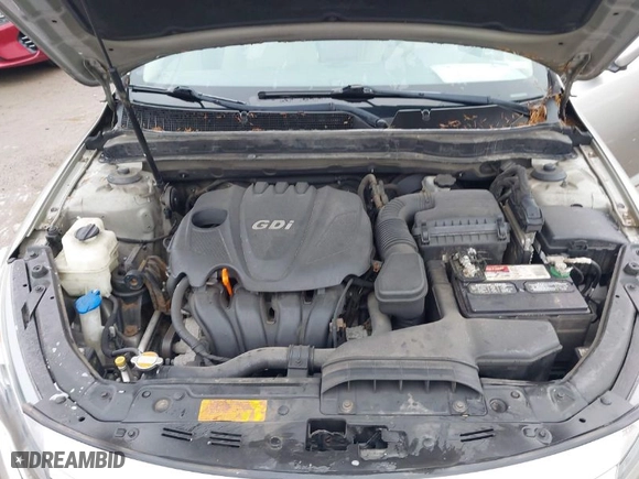 2011 Kia Optima LX with VIN KNAGM4A76B5146718, listed as a IAAI auction lot 42006225 with 213,939 mi miles. Bid and sale history available at carsss.com. Image 10.
