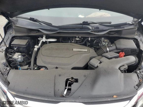 2019 Honda Odyssey EX-L with VIN 5FNRL6H78KB117655, listed as a Copart auction lot 80201454 with 0 mi miles and Salvage Title. Bid and sale history available at carsss.com. Image 12.