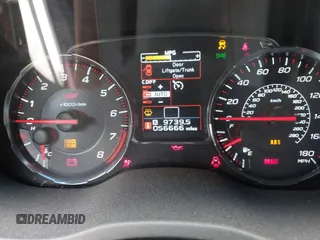 2021 Subaru WRX STI with VIN JF1VA2E65M9806189, listed as a IAAI auction lot 41876504 with 56,666 mi miles and . Bid and sale history available at DreamBid. Image 15.