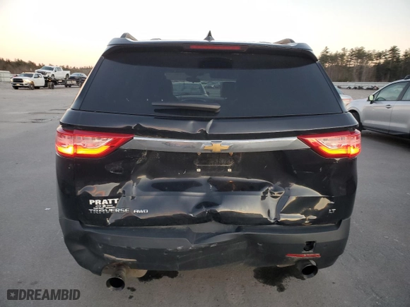 2019 Chevrolet Traverse LT Leather with VIN 1GNEVHKW1KJ211865, listed as a Copart auction lot 83752034 with 163,299 mi miles and Salvage Title. Bid and sale history available at carsss.com. Image 6.