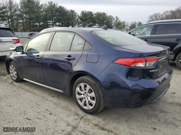 2021 Toyota Corolla LE with VIN JTDEPMAE7MJ138587, listed as a Copart auction lot 42176355 with 101,932 mi miles and Salvage Title. Bid and sale history available at carsss.com. Image 2.