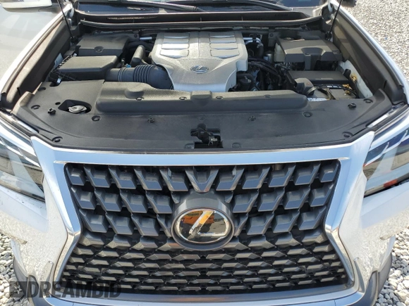 2021 Lexus GX 460 Premium with VIN JTJAM7BX9M5304123, listed as a Copart auction lot 57970025 with 56,539 mi miles and Salvage title. Bid and sale history available at DreamBid. Image 12.