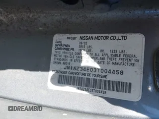 2003 Nissan 350Z Touring z VIN JN1AZ34E03T004458, wystawiony jako IAAI lot #42361684 z przebiegiem 147 847 mil mil oraz . Historia ofert i sprzedaży dostępna na DreamBid. Obrazek 9.