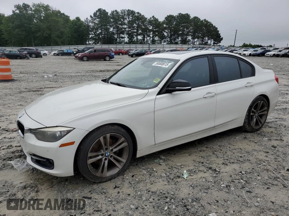 2014 BMW 3 Series 328i z VIN WBA3A5C57EF606136, wystawiony jako Copart lot #58500615 z przebiegiem Nie podano mil oraz Szkoda całkowita • Salvage title. Historia ofert i sprzedaży dostępna na DreamBid. Obrazek 1.