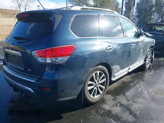 2014 Nissan Pathfinder SL with VIN 5N1AR2MN6EC722361, listed as a IAAI auction lot 41706091 with 44,349 mi miles and . Bid and sale history available at DreamBid. Image 4.