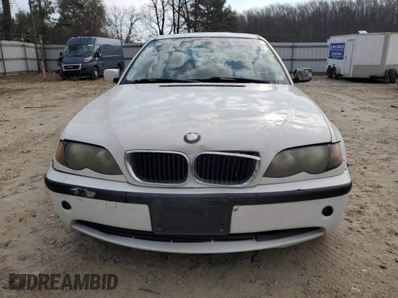 2004 BMW 3 Series 325xi with VIN WBAEU334X4PR14034, listed as a Copart auction lot 50216665 with 93,387 mi miles and Salvage title. Bid and sale history available at DreamBid. Image 5.