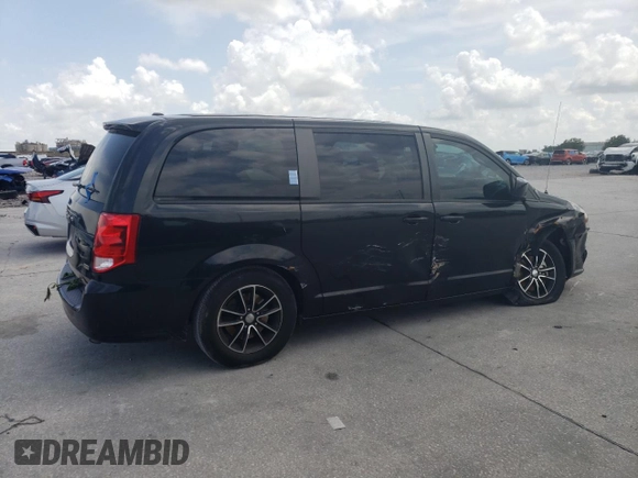 2018 Dodge Grand Caravan SE Plus with VIN 2C4RDGBG2JR199767, listed as a Copart auction lot 54182325 with 137,522 mi miles and Salvage Title. Bid and sale history available at DreamBid. Image 3.
