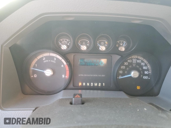 2015 Ford F-250 XLT with VIN 1FT7X2AT7FEB02549, listed as a Copart auction lot 86970034 with 130,042 mi miles and Salvage title. Bid and sale history available at DreamBid. Image 9.