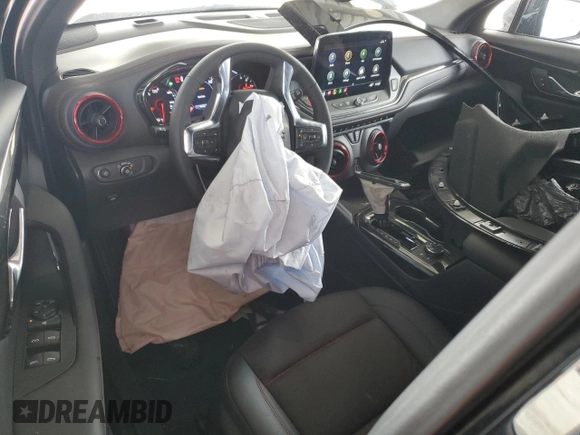 2025 Chevrolet Blazer RS with VIN 3GNKBKRS5SS212883, listed as a Copart auction lot 60678885 with 164 mi miles and Non repairable. Bid and sale history available at DreamBid. Image 8.