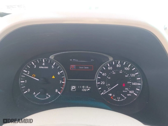 2013 Nissan Pathfinder Platinum with VIN 5N1AR2MN5DC610455, listed as a IAAI auction lot 41879396 with 111913 miles. Bid and sale history available at carsss.com. Image 7.
