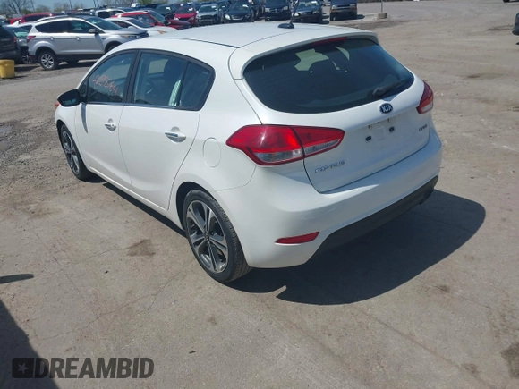 2016 Kia Forte EX with VIN KNAFX5A84G5628970, listed as a IAAI auction lot 42098764 with 92,003 mi miles and . Bid and sale history available at DreamBid. Image 3.