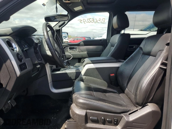 2014 Ford F-150 XL with VIN 1FTFW1EF4EKG43877, listed as a Copart auction lot 55682295 with 166,229 mi miles and Salvage title. Bid and sale history available at DreamBid. Image 7.
