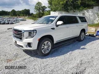 2022 GMC Yukon XL SLT z VIN 1GKS2GKD6NR196190, wystawiony jako Copart lot #63041394 z przebiegiem 59 885 mil mil oraz Szkoda całkowita • Salvage title. Historia ofert i sprzedaży dostępna na DreamBid. Obrazek 1.