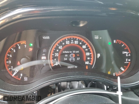 2021 Dodge Durango GT with VIN 1C4RDJDG1MC804689, listed as a Copart auction lot 52213945 with 56,201 mi miles and Salvage title. Bid and sale history available at DreamBid. Image 9.