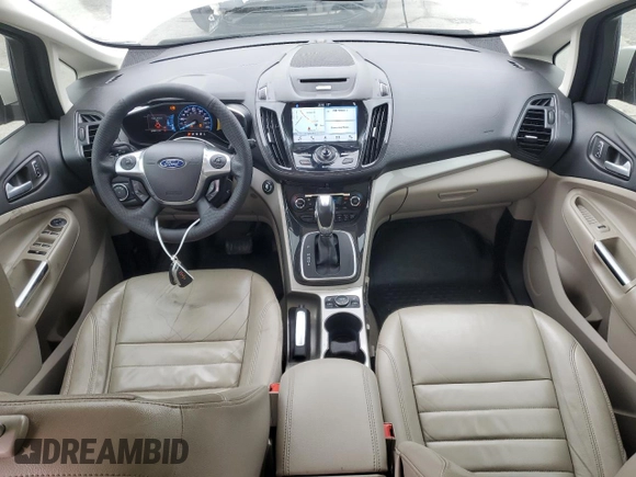 2016 Ford C-Max SEL with VIN 1FADP5BU5GL117307, listed as a Copart auction lot 44418885 with 254,641 mi miles and Salvage Title. Bid and sale history available at DreamBid. Image 8.