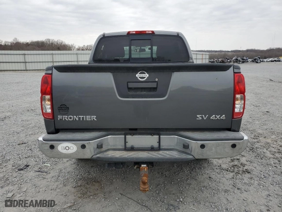 2016 Nissan Frontier S with VIN 1N6AD0EV2GN754301, listed as a Copart auction lot 43789945 with 93,339 mi miles and Salvage Title. Bid and sale history available at carsss.com. Image 6.