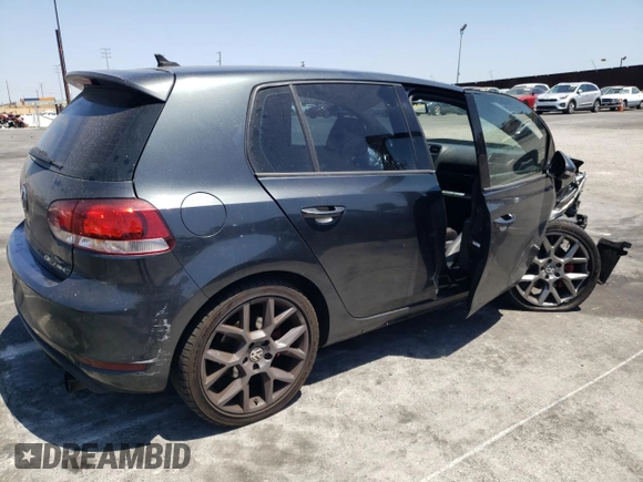 2013 Volkswagen GTI Driver's Edition with VIN WVWHD7AJ1DW116690, listed as a Copart auction lot 57914105 with 106,744 mi miles and Salvage title. Bid and sale history available at DreamBid. Image 3.