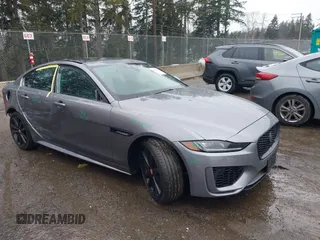 2020 Jaguar XE R-Dynamic S z VIN SAJAT4GX3LCP60255, wystawiony jako IAAI lot #41602239 z przebiegiem 42 812 mil mil oraz . Historia ofert i sprzedaży dostępna na DreamBid. Obrazek 1.